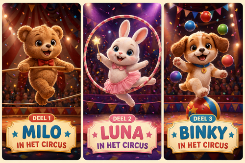 Binky in het Circus – De Vrolijke Ballentruc